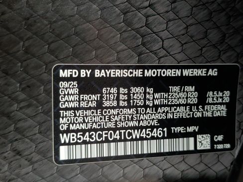 New 2026 BMW iX xDrive45 image 35