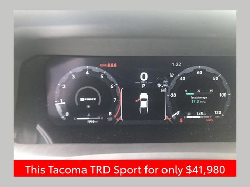 Used 2025 Toyota Tacoma TRD Sport AWD/4WD image 1