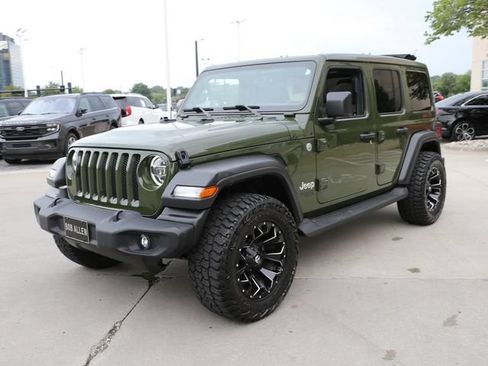 Used 2021 Jeep Wrangler Unlimited Sport w/ Sun And Sound Package AWD/4WD image 3