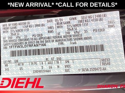 Used 2024 Ford F150 XLT w/ Equipment Group 302A MID AWD/4WD image 9