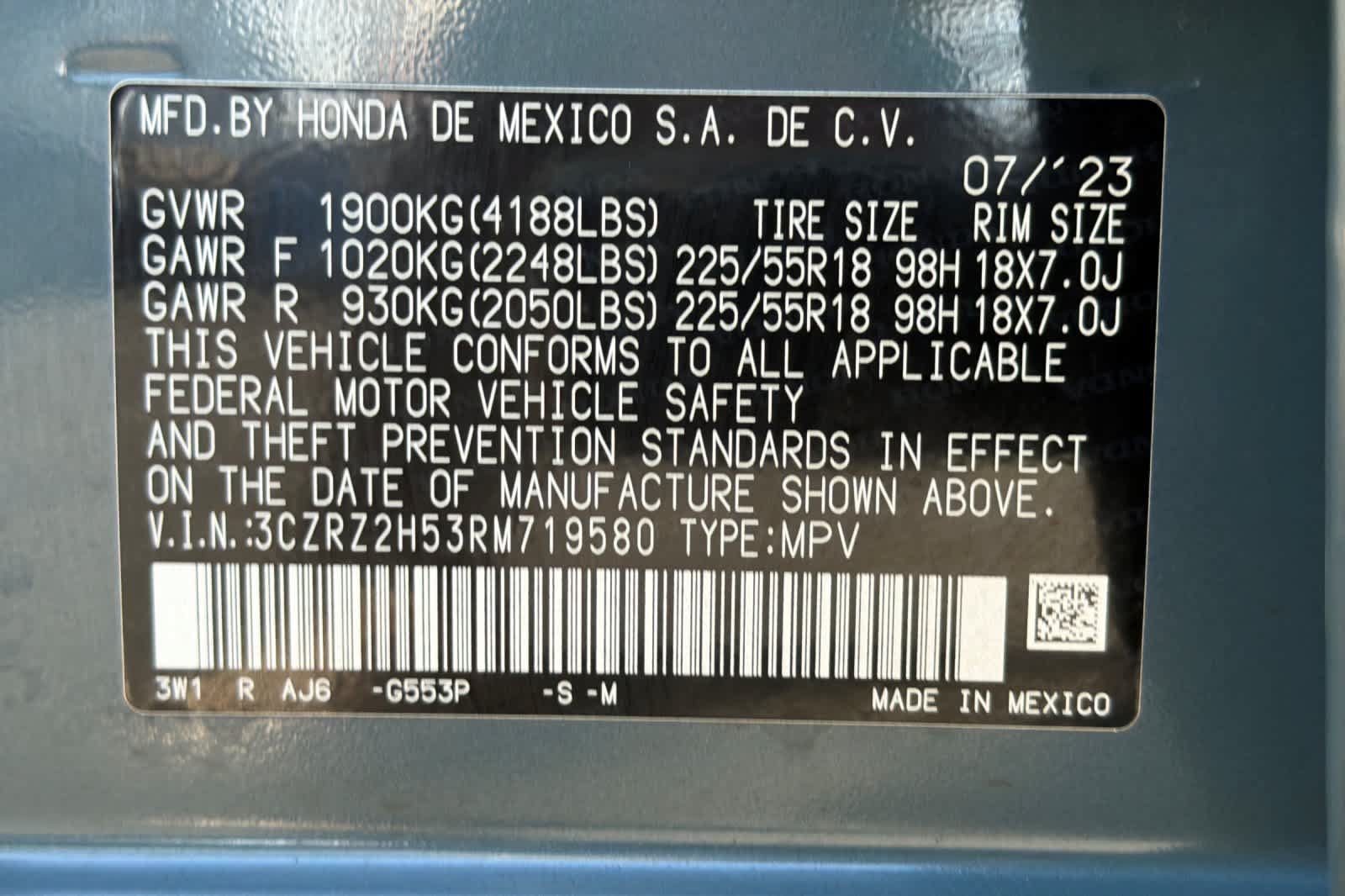 Used 2024 Honda HR-V Sport image 28