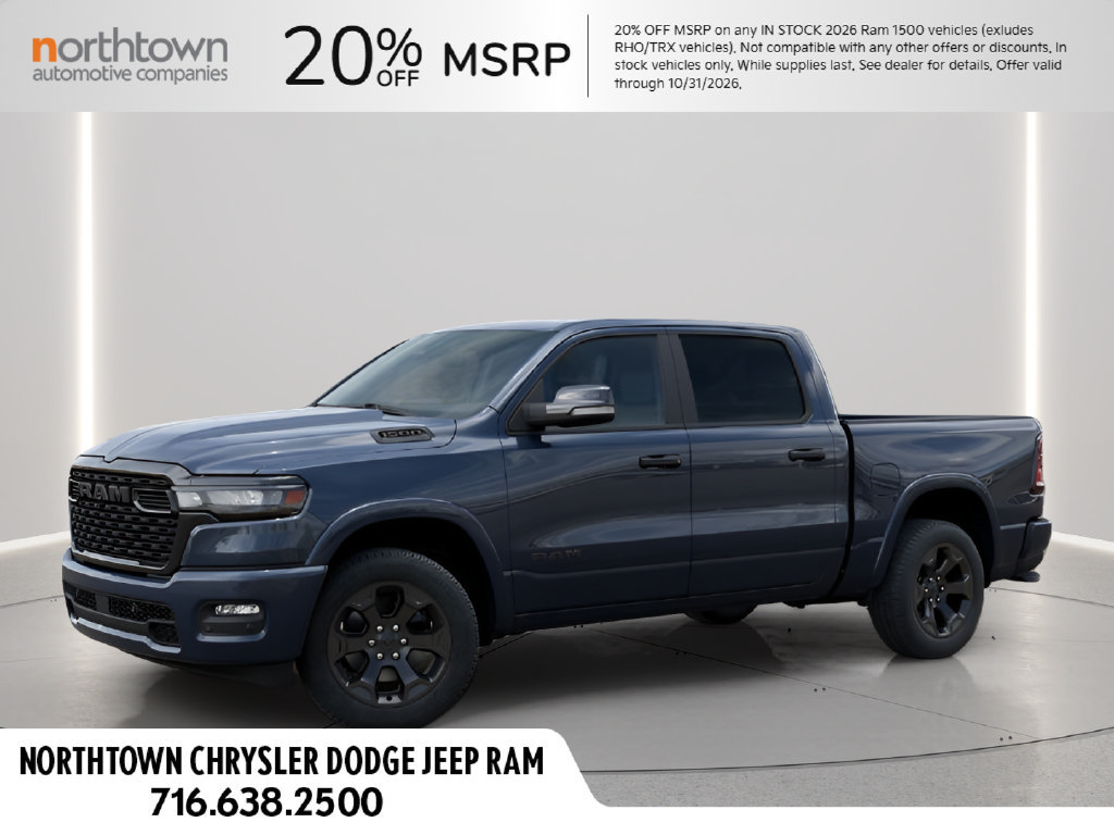 New 2026 RAM 1500 Big Horn w/ Night Edition AWD/4WD image 2