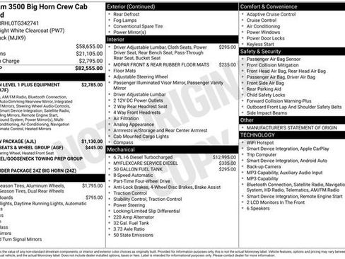 New 2026 RAM 3500 Big Horn AWD/4WD image 2