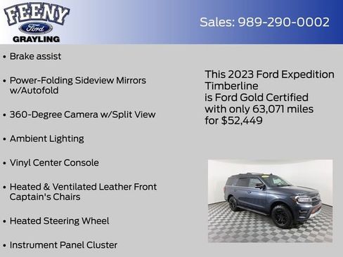 Certified 2023 Ford Expedition Timberline image 22