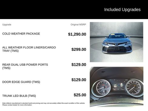 Certified 2023 Toyota Camry LE w/ Cold Weather Package image 3