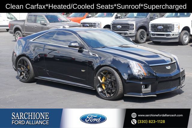 Used 2014 Cadillac CTS V w/ Wood Trim Package RWD image 1
