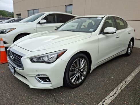 Used 2021 INFINITI Q50 Luxe w/ All Weather Package AWD/4WD image 1
