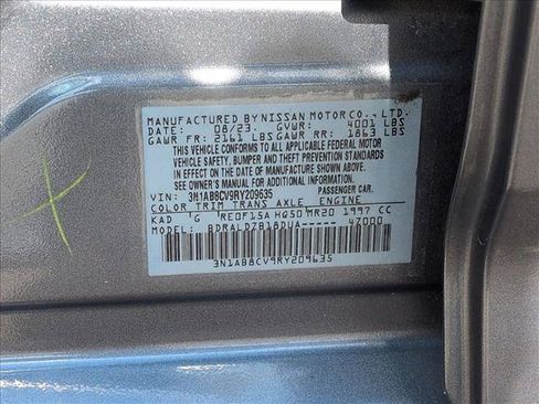 Used 2024 Nissan Sentra SV FWD image 15