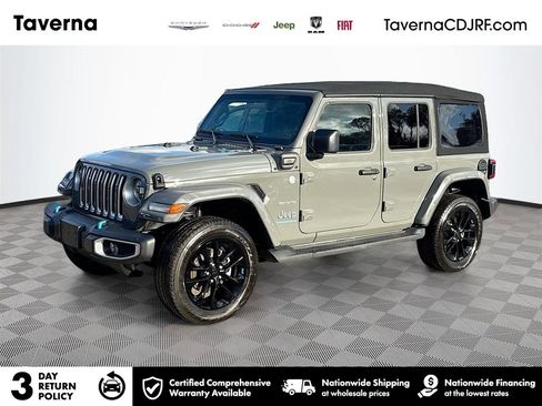 Used 2023 Jeep Wrangler Unlimited Sahara w/ Cold Weather Group image 1