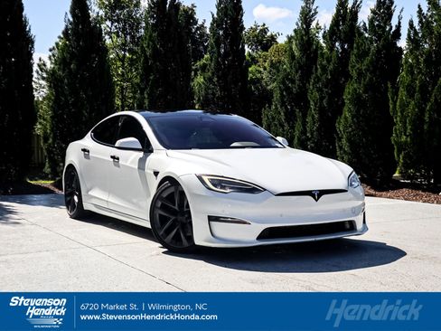 Used 2021 Tesla Model S Long Range AWD/4WD image 1