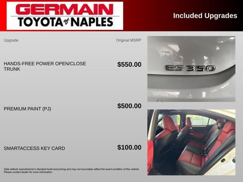 Used 2023 Lexus ES 350 F Sport FWD image 4
