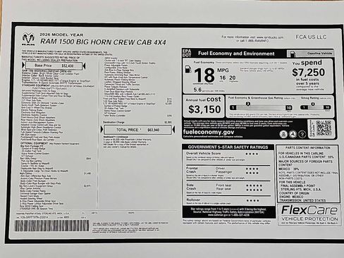 New 2026 RAM 1500 Big Horn image 21
