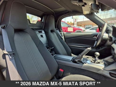 New 2026 MAZDA MX-5 Miata Sport w/ Weather Package RWD image 11