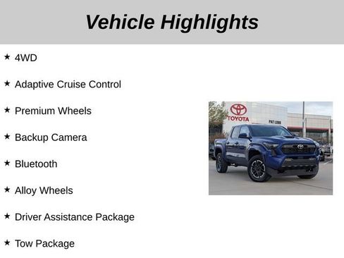 Used 2025 Toyota Tacoma TRD Sport AWD/4WD image 5