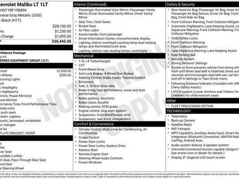 Used 2024 Chevrolet Malibu LT FWD image 3