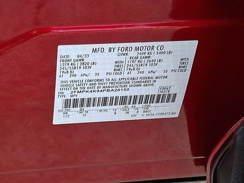 Used 2023 Ford Edge Titanium w/ Equipment Group 301A image 28