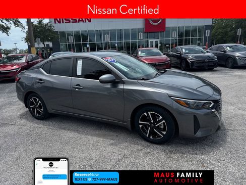 Certified 2024 Nissan Sentra SV w/ All-Weather Package FWD image 1