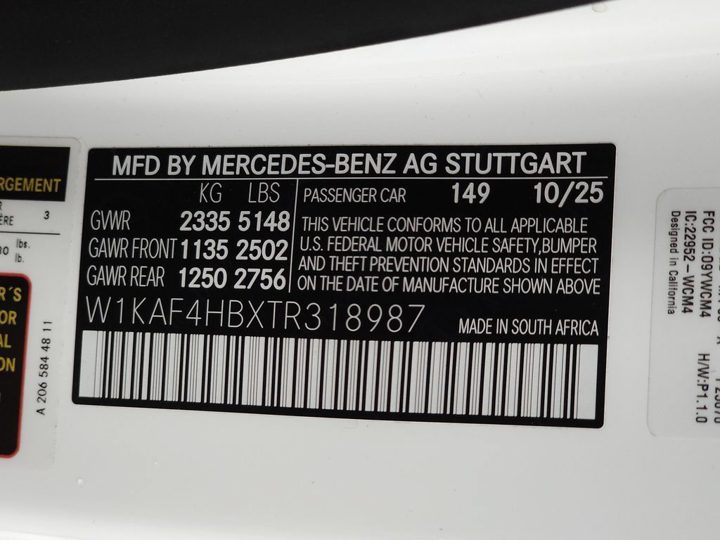 Certified 2026 Mercedes-Benz C 300 4MATIC Sedan image 33
