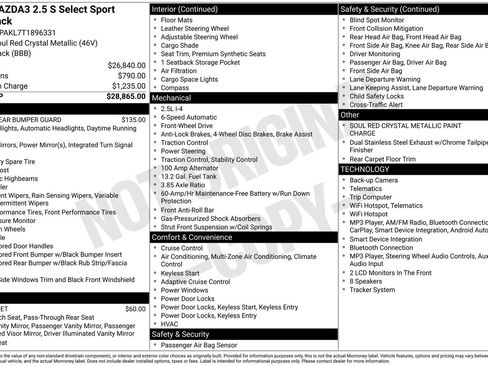 New 2026 MAZDA MAZDA3 s Sport FWD image 4