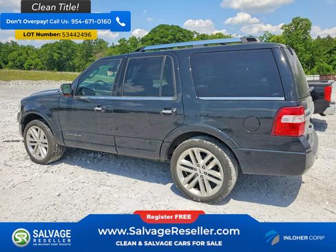Used 2015 Ford Expedition Platinum AWD/4WD image 3