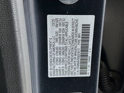 Used 2025 Honda CR-V EX-L image 12