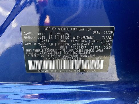Certified 2026 Subaru Crosstrek 2.5i Premium AWD/4WD image 33
