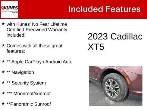 Used 2023 Cadillac XT5 Premium Luxury image 4