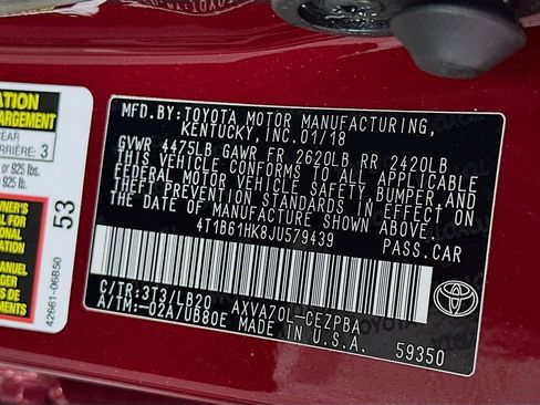 Used 2018 Toyota Camry XSE image 32