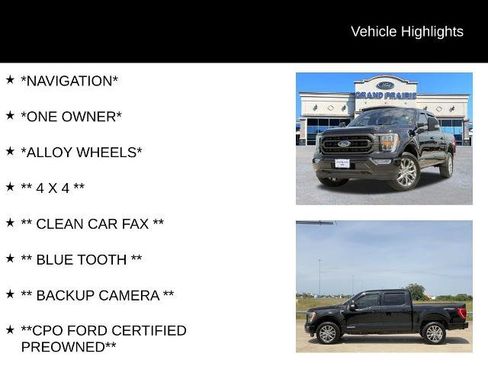 Certified 2023 Ford F150 XLT w/ Equipment Group 302A High AWD/4WD image 4
