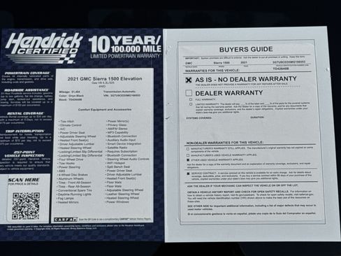 Used 2021 GMC Sierra 1500 Elevation w/ Preferred Package AWD/4WD image 34