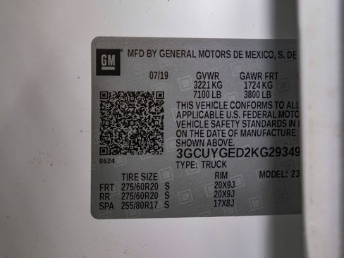 Used 2019 Chevrolet Silverado 1500 LTZ w/ LTZ Texas Edition image 60