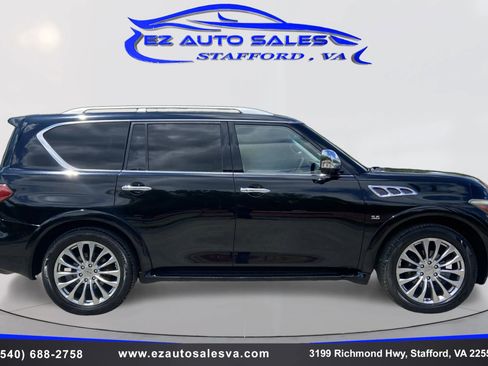 Used 2016 INFINITI QX80 4WD w/ Deluxe Technology Package image 4