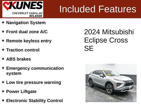 Used 2024 Mitsubishi Eclipse Cross SE image 3