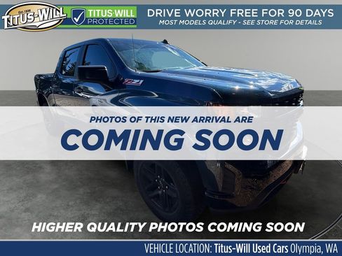 Used 2022 Chevrolet Silverado 1500 Custom Trail Boss AWD/4WD image 1