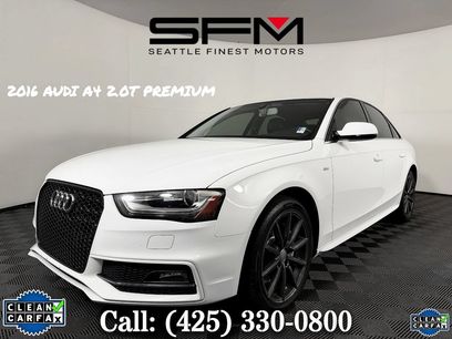 Used 2016 Audi A4 2.0T Premium w/ Audi MMI Navigation Plus