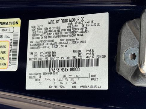 Used 2018 Ford Mustang Premium w/ Equipment Group 201A RWD image 34