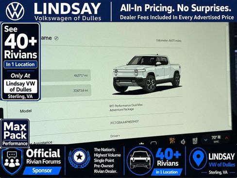 Used 2023 Rivian R1T Adventure Dual AWD/4WD image 23