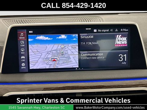 Used 2021 BMW 740i w/ Premium Package RWD image 16
