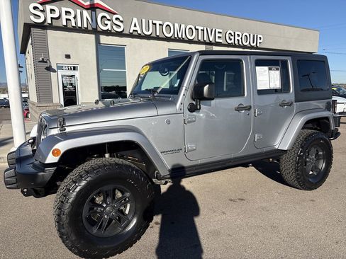 Used 2017 Jeep Wrangler Unlimited Sahara image 1