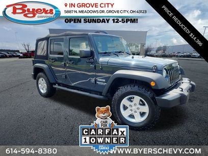 Used 2017 Jeep Wrangler Unlimited Sport w/ Connectivity Group