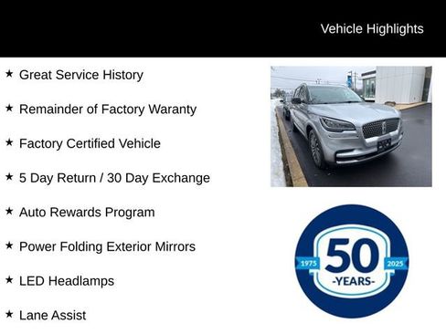 Used 2024 Lincoln Aviator Premiere w/ Premium Package image 7
