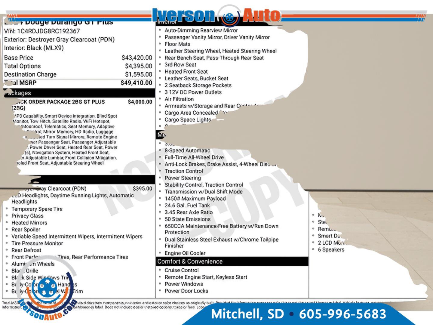 Used 2024 Dodge Durango GT AWD/4WD image 4