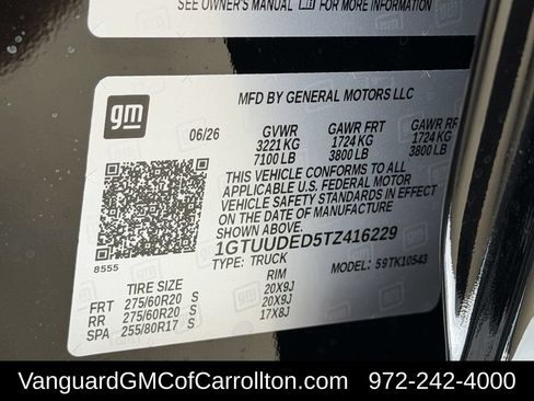 New 2026 GMC Sierra 1500 SLT AWD/4WD image 25