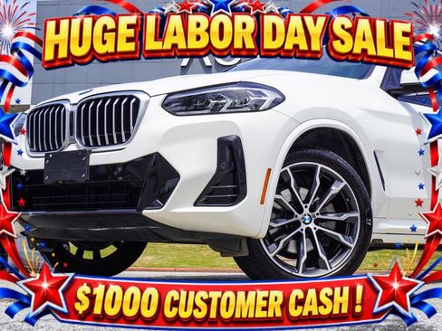 Used 2022 BMW X3 xDrive30i AWD/4WD image 2