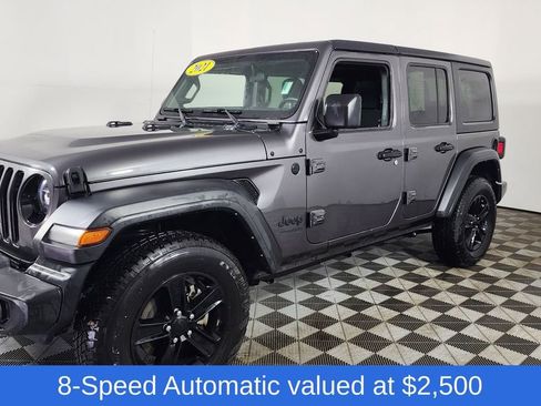 Used 2021 Jeep Wrangler Unlimited Sport image 3