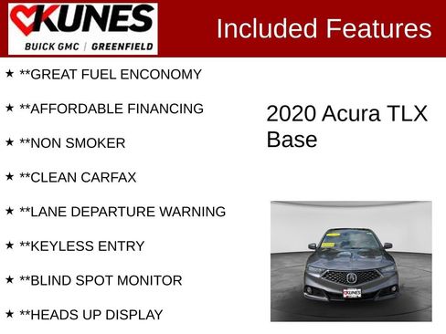 Used 2020 Acura TLX w/ A-SPEC Pkg FWD image 3