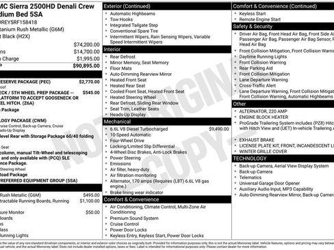 Certified 2024 GMC Sierra 2500 Denali w/ Denali Reserve Package AWD/4WD image 40