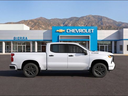 New 2026 Chevrolet Silverado 1500 Custom w/ LPO, Dark Essentials Package RWD image 3