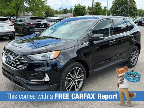 Used 2019 Ford Edge Titanium w/ Cold Weather Package AWD/4WD image 1