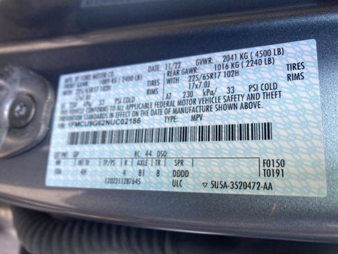 Used 2022 Ford Escape SE w/ Convenience Package AWD/4WD image 39